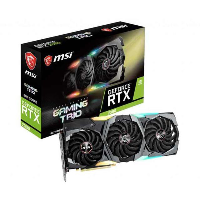 PC/タブレット新品未開封 MSI GeForce RTX 2080 GAMING TRIO