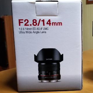 サムヤン  14mm 2.8 ソニー eマウント用(レンズ(単焦点))