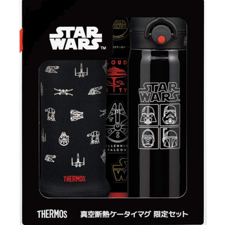 サーモス(THERMOS)のサーモス 水筒 スターウォーズ 限定 ボトルカバー 500ml 水筒ケース(弁当用品)