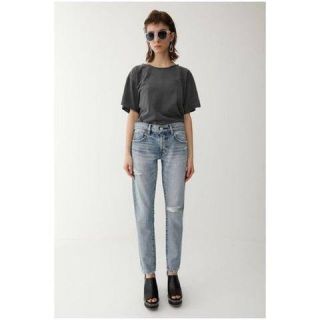 マウジー(moussy)の【値下げ】moussy crash tapered デニムパンツ(デニム/ジーンズ)