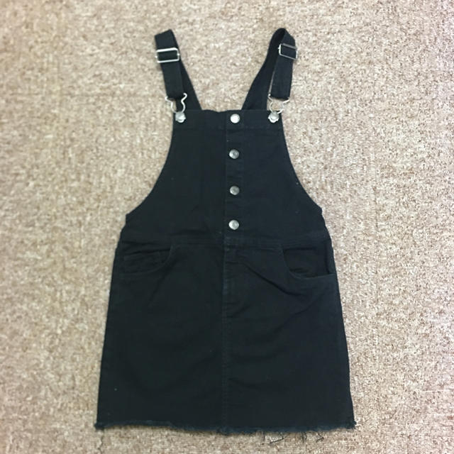 H&M(エイチアンドエム)のサロペットスカート キッズ/ベビー/マタニティのキッズ服女の子用(90cm~)(スカート)の商品写真