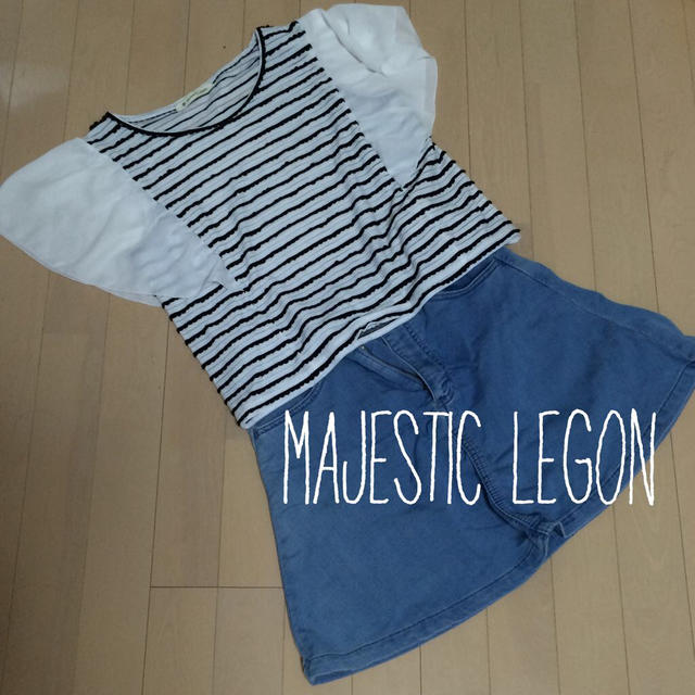 MAJESTIC LEGON(マジェスティックレゴン)のマジェ♡フリルTシャツ レディースのトップス(Tシャツ(半袖/袖なし))の商品写真