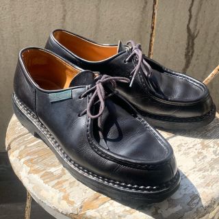 パラブーツ(Paraboot)の【レア】デカタグ 状態良好 パラブーツ ミカエル ブラック 43(ドレス/ビジネス)