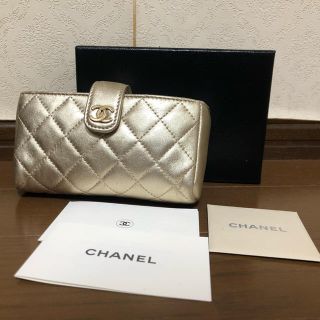 シャネル(CHANEL)のAK様専用！超美品！国内シャネル物！マトラッセ ポーチ型財布 送料無料(財布)