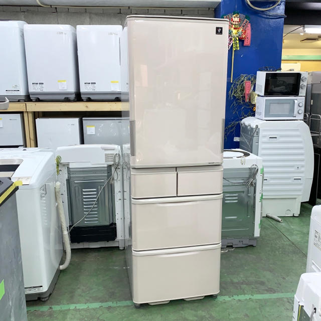⭐︎SHARP⭐︎冷凍冷蔵庫 424L自動製氷 左右両扉開き 大阪市近郊配送