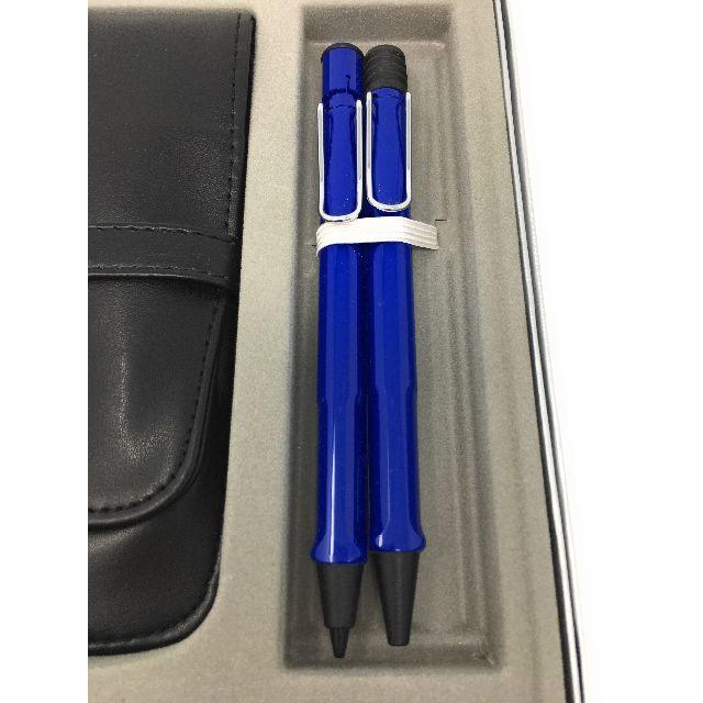 LAMY(ラミー)の新品★LAMY ラミー サファリ ボールペン シャーペン ペンケース ブルー インテリア/住まい/日用品の文房具(ペン/マーカー)の商品写真