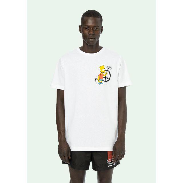 OFF-WHITE(オフホワイト)のOFF WHITE BART PEACE S/S T-SHIRT メンズのトップス(Tシャツ/カットソー(半袖/袖なし))の商品写真