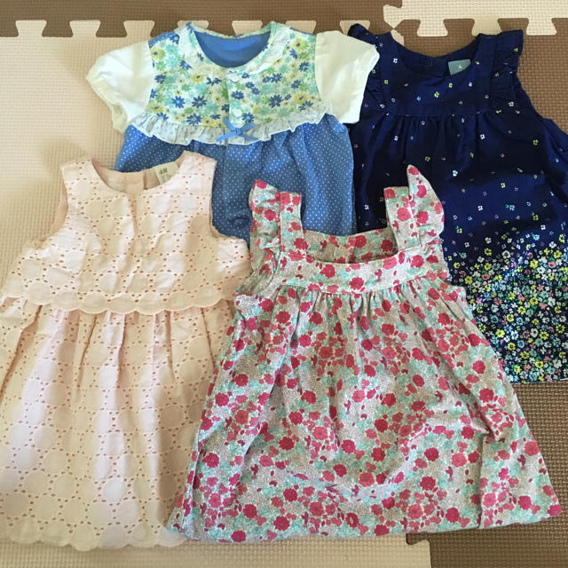 babyGAP(ベビーギャップ)のベビー夏服セット キッズ/ベビー/マタニティのベビー服(~85cm)(ワンピース)の商品写真