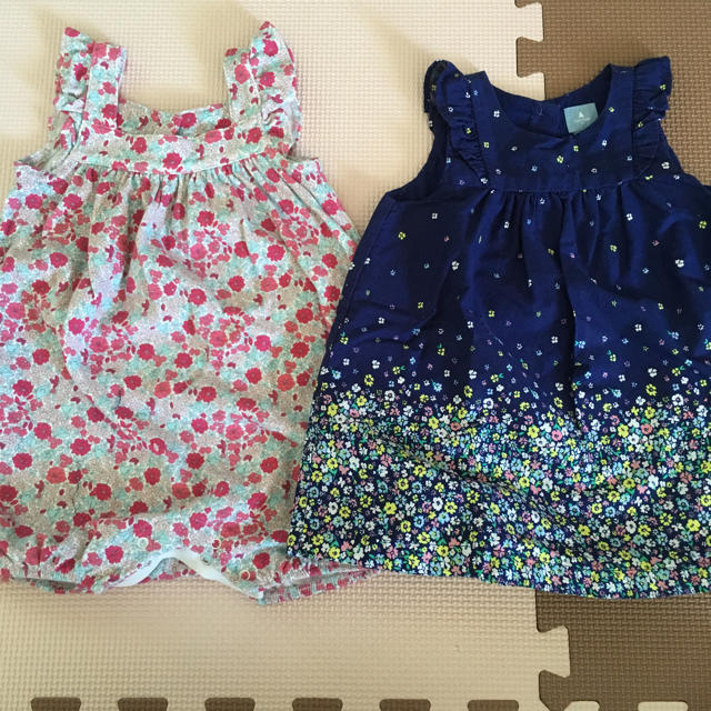 babyGAP(ベビーギャップ)のベビー夏服セット キッズ/ベビー/マタニティのベビー服(~85cm)(ワンピース)の商品写真