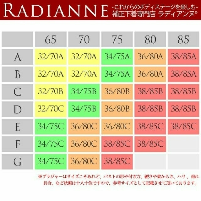 ※がっちゃん様専用※《ラディアンヌ》ブラジャー B75 レディースの下着/アンダーウェア(ブラ)の商品写真