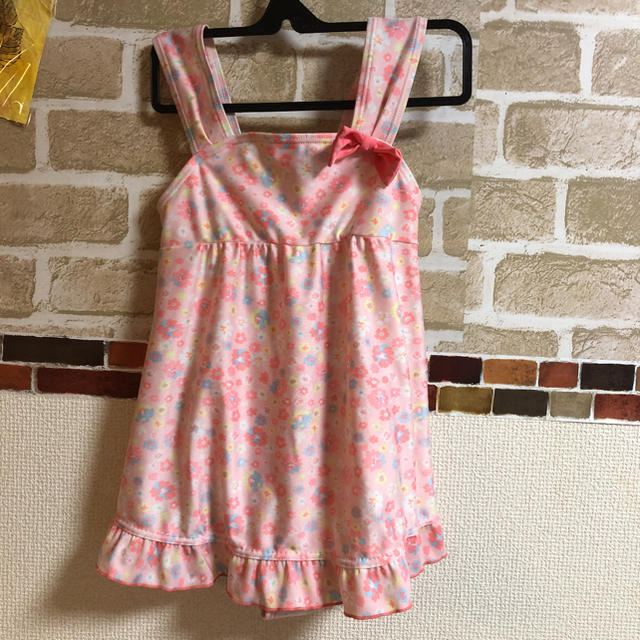 女の子キッズワンピース水着 キッズ/ベビー/マタニティのキッズ服女の子用(90cm~)(水着)の商品写真