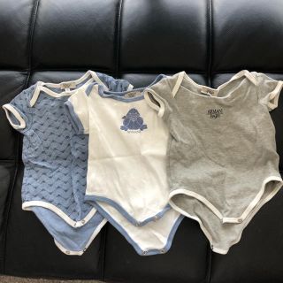 アルマーニ ジュニア(ARMANI JUNIOR)のARMANI BABY アルマーニベビー ロンパース 3点(ロンパース)