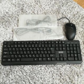 keeece USB キーボード 有線 ＋有線 マウス セット

(PC周辺機器)