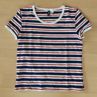 エイチアンドエム(H&M)のあらごん様専用《未使用タグなし》H&M ボーダーTシャツ(Tシャツ(半袖/袖なし))