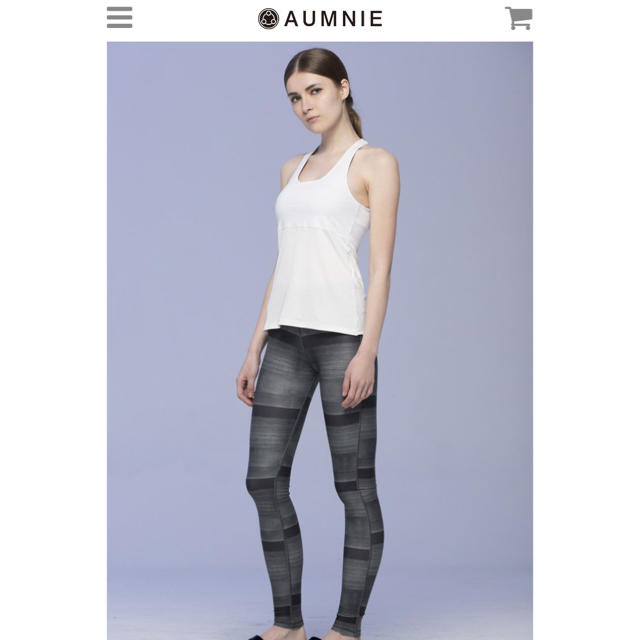 lululemon(ルルレモン)のAUMNIEヨガウェア 完売品 タンクトップ スポーツ/アウトドアのトレーニング/エクササイズ(ヨガ)の商品写真