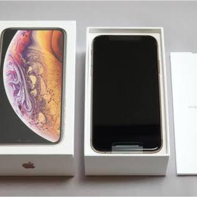 美品 iPhone XS 256GB ゴールド SIMロック解除 付属品あり - www ...