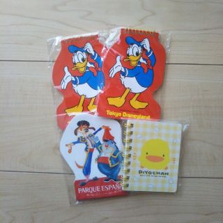 ディズニー(Disney)のキャラクター メモセット(ノート/メモ帳/ふせん)