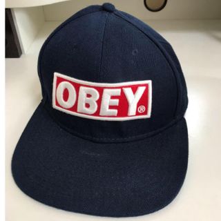 オベイ(OBEY)の【本日限定】OBEY★ネイビーキャップ(キャップ)