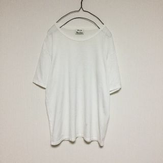 アクネ(ACNE)のAcne Studios アクネ Tシャツ 無地 白 ホワイト BEAMS取扱(Tシャツ/カットソー(半袖/袖なし))