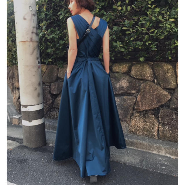 Ameri VINTAGE(アメリヴィンテージ)の新品未使用 ♡ LADY TUCK FLARE DRESS ♡ レディースのフォーマル/ドレス(ロングドレス)の商品写真