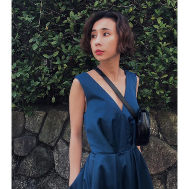 Ameri VINTAGE(アメリヴィンテージ)の新品未使用 ♡ LADY TUCK FLARE DRESS ♡ レディースのフォーマル/ドレス(ロングドレス)の商品写真