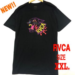 ルーカ(RVCA)のXXL相当 新品 RVCA ANP Tシャツ 黒 メンズ ルーカ(Tシャツ/カットソー(半袖/袖なし))