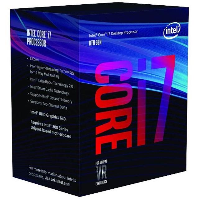 インテル Intel Core i7-8700 海外ブランド 51.0%OFF www.gold-and ...