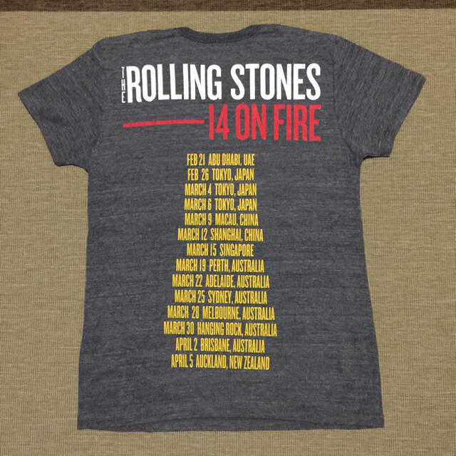 新品♪ ローリングストーンズ 来日記念 ツアーTシャツ SMサイズ メンズのトップス(Tシャツ/カットソー(半袖/袖なし))の商品写真
