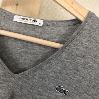 ラコステ(LACOSTE)のラコステ Ｖネックカットソー(カットソー(長袖/七分))