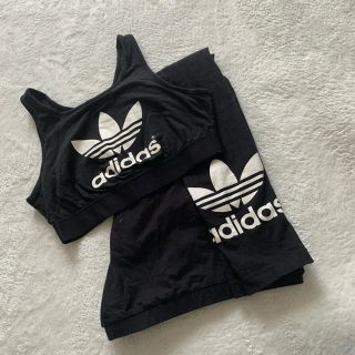 アディダス(adidas)のアディダス スキニーレギンス☆上下セット(ウェア)