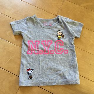 スヌーピー(SNOOPY)のストンプスタンプ  スヌーピー 半袖Tシャツ 90cm(Tシャツ/カットソー)