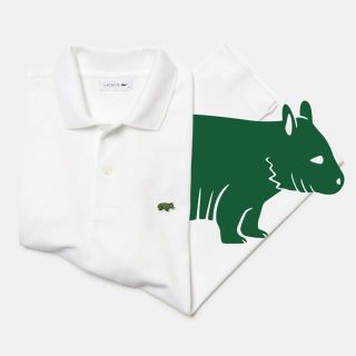 ラコステ(LACOSTE)のワールドワイド様専用 LACOSTE キタケバナウォンバット ポロシャツ(ポロシャツ)