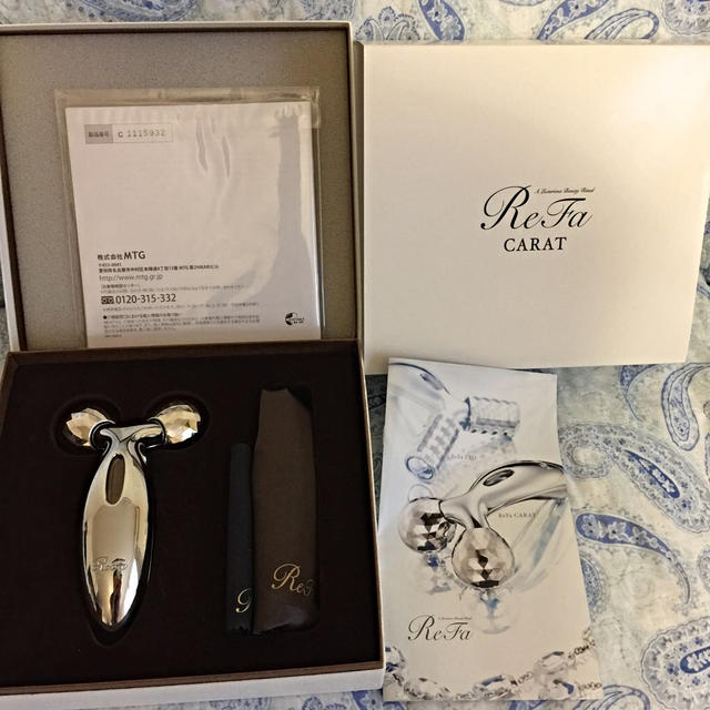 Refa 味わい深く リファ フェイスマッサージ ローラー美品 Refa 味わい深く リファ フェイスマッサージ ローラー美品