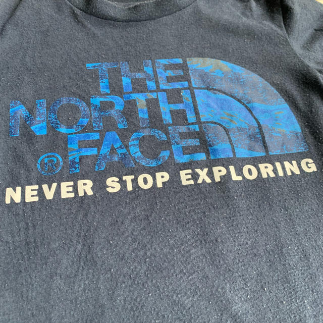 THE NORTH FACE(ザノースフェイス)のTHE NORTH FACE プリント Tシャツ 90 キッズ/ベビー/マタニティのキッズ服男の子用(90cm~)(Tシャツ/カットソー)の商品写真