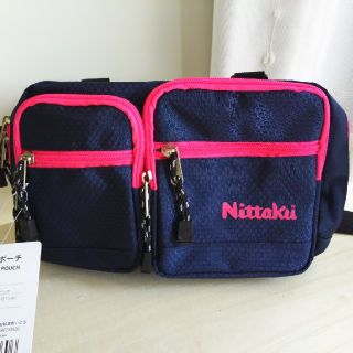 ニッタク(Nittaku)のくまこ様専用♡ニッタク ハニカムポーチ ピンク(卓球)