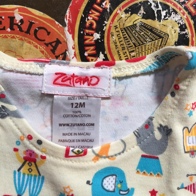 ZUTANO(ズタノ)のzutano キッズ/ベビー/マタニティのベビー服(~85cm)(Ｔシャツ)の商品写真