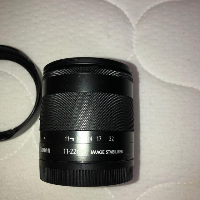 Canon(キヤノン)のEF-M 11-22mm CANONレンズ スマホ/家電/カメラのカメラ(レンズ(ズーム))の商品写真