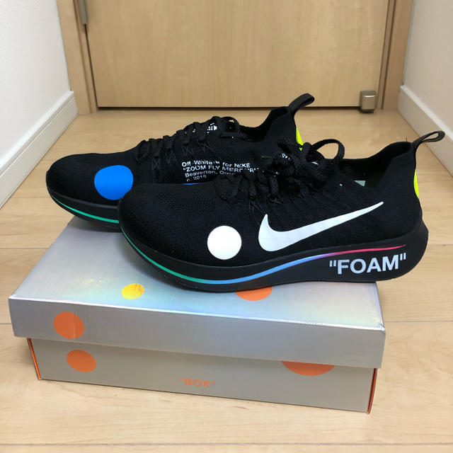 28.0 OffWhite Zoom Fly Mercurial Flyknit