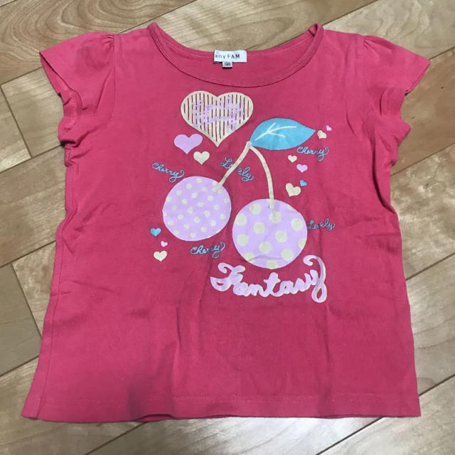 anyFAM(エニィファム)のany FAM Tシャツ 130cm キッズ/ベビー/マタニティのキッズ服女の子用(90cm~)(Tシャツ/カットソー)の商品写真