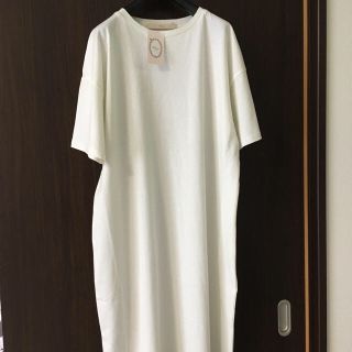 カージュ(Khaju)のSALE！！新品⭐︎タグ付き  USAコットンTee ワンピ(ロングワンピース/マキシワンピース)