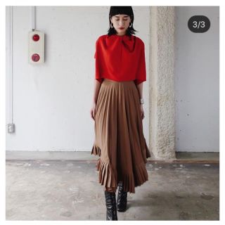 ステュディオス(STUDIOUS)のaypn様専用！CLANE  DOUBLE LAYER PLEATS SKIRT(ロングスカート)