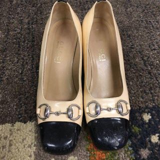 グッチ(Gucci)のグッチ パンプス ベージュ（94001186）(ハイヒール/パンプス)