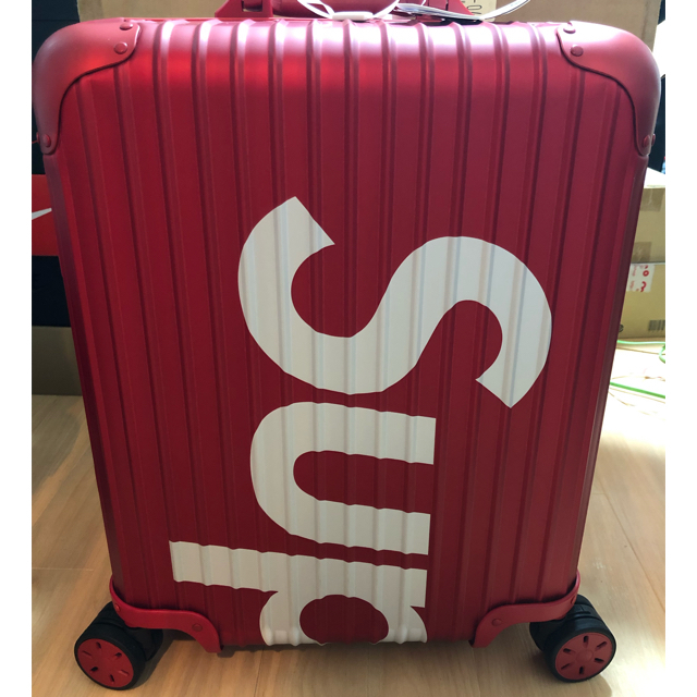 supreme rimowa 45L red