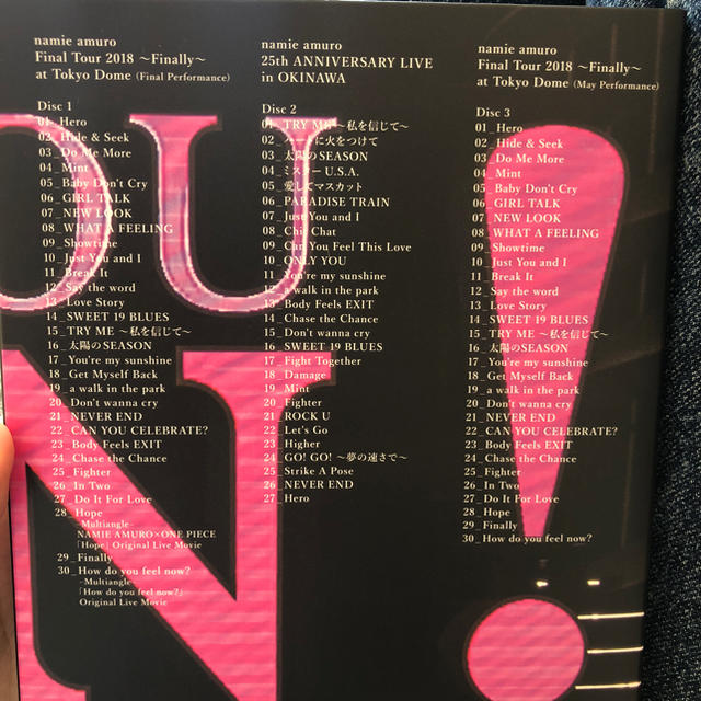 安室奈美恵 ファイナルツアー2018 エンタメ/ホビーのDVD/ブルーレイ(ミュージック)の商品写真