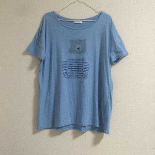 ニコアンド(niko and...)のくまさんTシャツ(Tシャツ(半袖/袖なし))