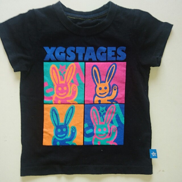 X-girl Stages(エックスガールステージス)の夏服sale☆xgsのウサギTシャツ☆サイズ5T キッズ/ベビー/マタニティのキッズ服女の子用(90cm~)(Tシャツ/カットソー)の商品写真