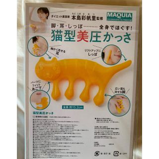 シュウエイシャ(集英社)のマキア 付録の美圧かっさ(エクササイズ用品)