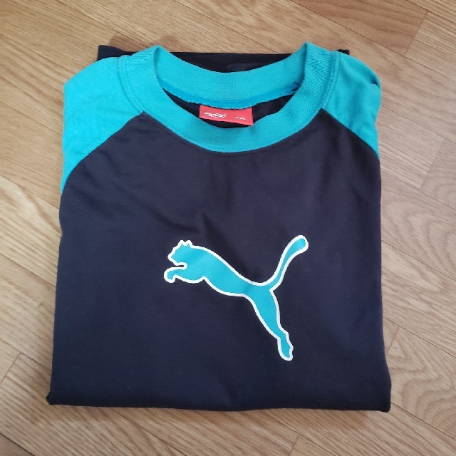 PUMA(プーマ)のプーマ半袖Tシャツ140 キッズ/ベビー/マタニティのキッズ服男の子用(90cm~)(Tシャツ/カットソー)の商品写真