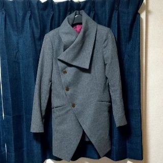 ヴィヴィアンウエストウッド(Vivienne Westwood)のVivienne Westwood MAN ミントカラーコー

(ピーコート)