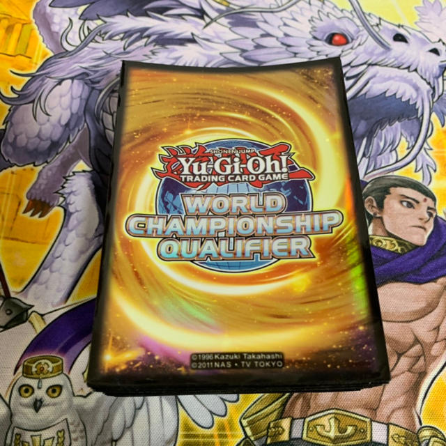 遊戯王 - 遊戯王 wcqスリーブ 黄色の通販 by やぬ|ユウギオウ 遊戯王 - 遊戯王 wcqスリーブ 黄色の通販 by やぬ|ユウギオウ